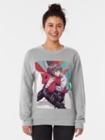 ANIME Boys Sweatshirt – Unisex Casual Concert Pullover for Men & Women with Letter Print