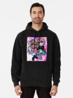 ANIME Boys hoodie – Unisex Casual Concert Pullover for Men & Women with Letter Print