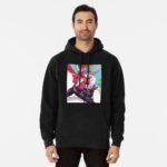 ANIME Boys hoodie – Unisex Casual Concert Pullover for Men & Women with Letter Print