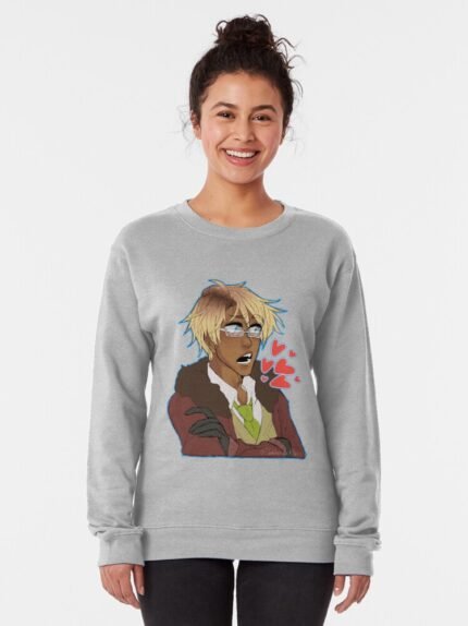 ANIME Boys Sweatshirt – Unisex Casual Concert Pullover for Men & Women with Letter Print