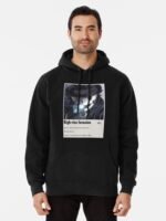 ANIME Boys hoodie – Unisex Casual Concert Pullover for Men & Women with Letter Print
