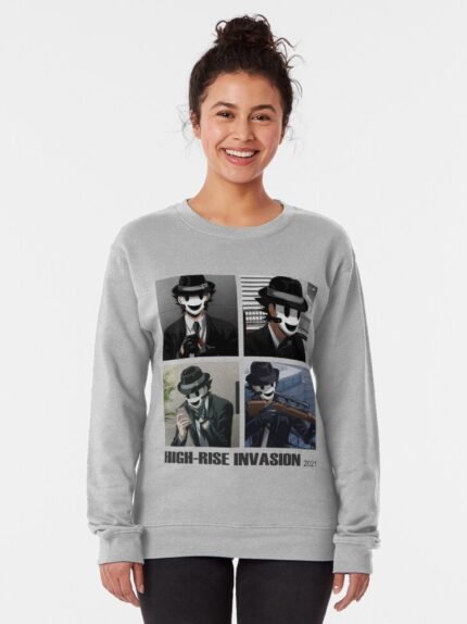 ANIME Boys Sweatshirt – Unisex Casual Concert Pullover for Men & Women with Letter Print