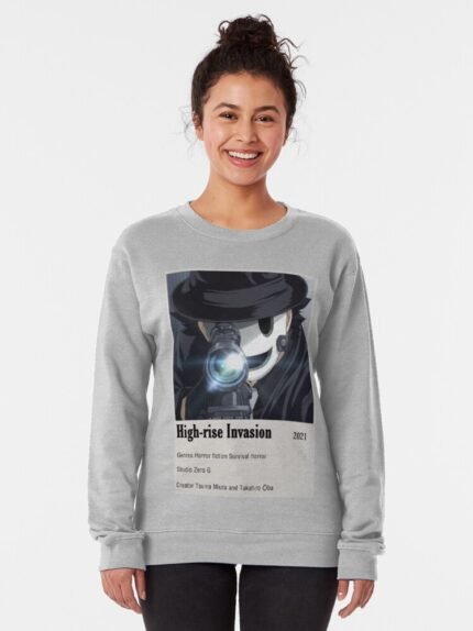 ANIME Boys Sweatshirt – Unisex Casual Concert Pullover for Men & Women with Letter Print