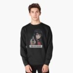ANIME Boys Sweatshirt – Unisex Casual Concert Pullover for Men & Women with Letter Print