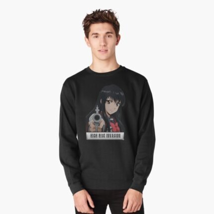ANIME Boys Sweatshirt – Unisex Casual Concert Pullover for Men & Women with Letter Print