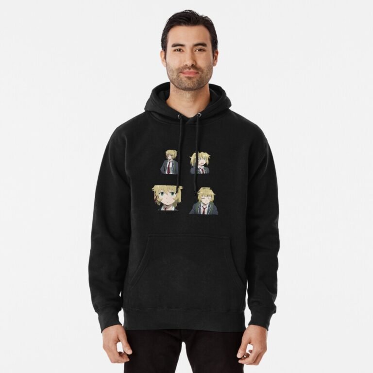 ANIME Boys hoodie – Unisex Casual Concert Pullover for Men & Women with Letter Print