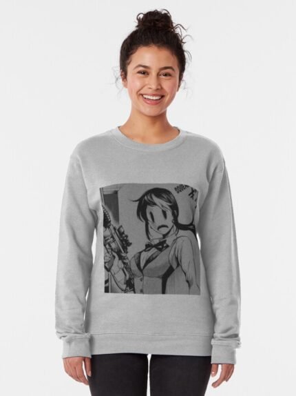 ANIME Boys Sweatshirt – Unisex Casual Concert Pullover for Men & Women with Letter Print