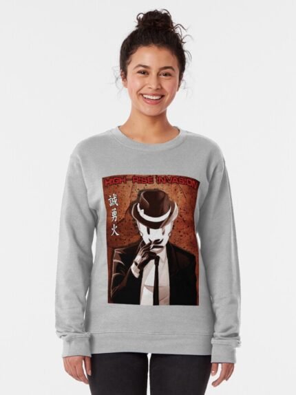 ANIME Boys Sweatshirt – Unisex Casual Concert Pullover for Men & Women with Letter Print