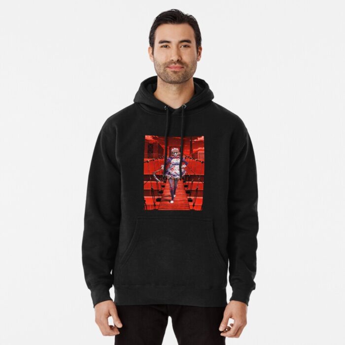 ANIME Boys hoodie – Unisex Casual Concert Pullover for Men & Women with Letter Print