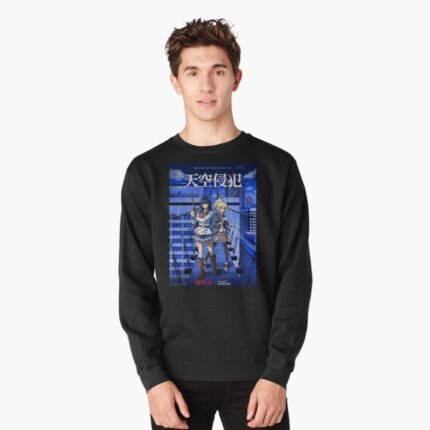 ANIME Boys Sweatshirt – Unisex Casual Concert Pullover for Men & Women with Letter Print