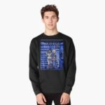 ANIME Boys Sweatshirt – Unisex Casual Concert Pullover for Men & Women with Letter Print