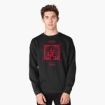 ANIME Boys Sweatshirt – Unisex Casual Concert Pullover for Men & Women with Letter Print