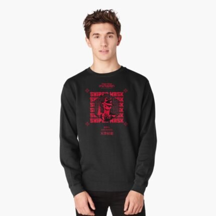 ANIME Boys Sweatshirt – Unisex Casual Concert Pullover for Men & Women with Letter Print