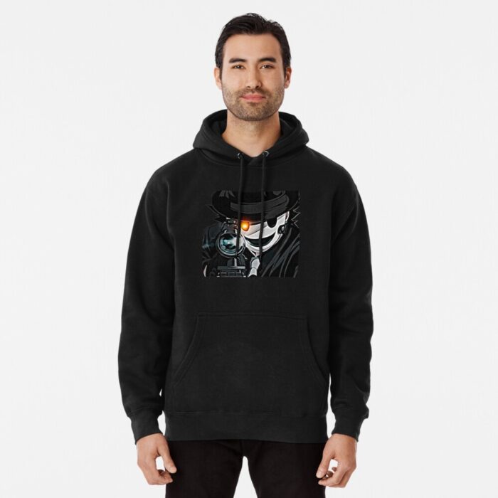 ANIME Boys hoodie – Unisex Casual Concert Pullover for Men & Women with Letter Print
