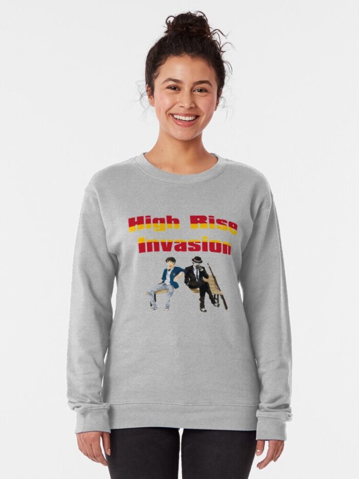 ANIME Boys Sweatshirt – Unisex Casual Concert Pullover for Men & Women with Letter Print