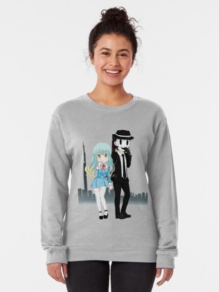 ANIME Boys Sweatshirt – Unisex Casual Concert Pullover for Men & Women with Letter Print