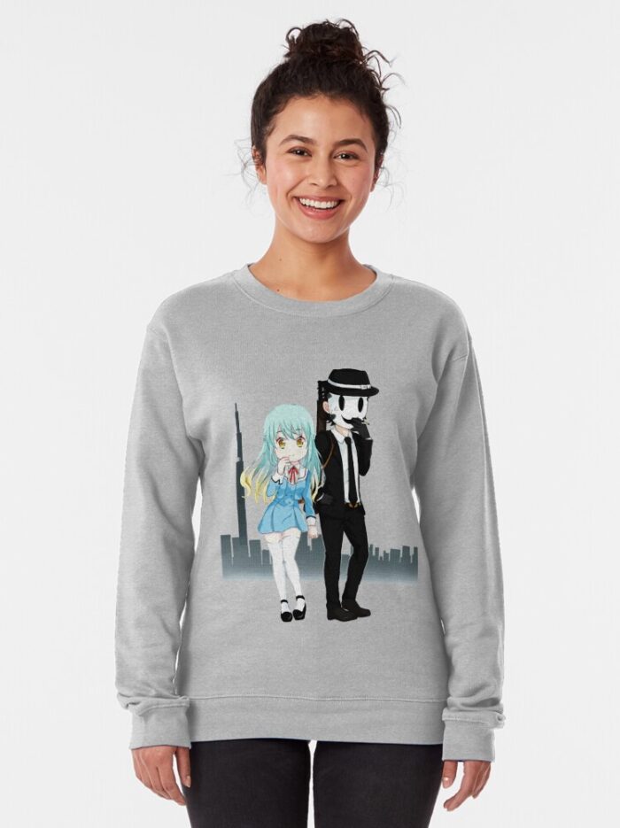 ANIME Boys Sweatshirt – Unisex Casual Concert Pullover for Men & Women with Letter Print