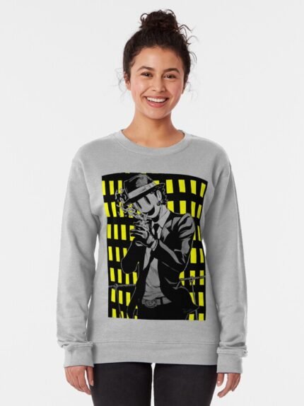 ANIME Boys Sweatshirt – Unisex Casual Concert Pullover for Men & Women with Letter Print