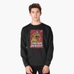 ANIME Boys Sweatshirt – Unisex Casual Concert Pullover for Men & Women with Letter Print
