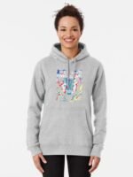 ANIME Boys hoodie – Unisex Casual Concert Pullover for Men & Women with Letter Print