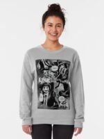 ANIME Boys Sweatshirt – Unisex Casual Concert Pullover for Men & Women with Letter Print