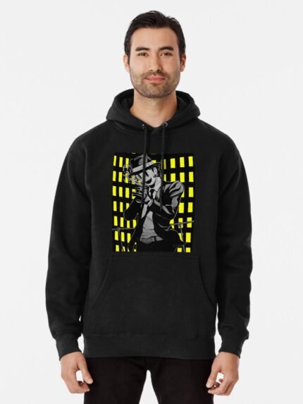 ANIME Boys hoodie – Unisex Casual Concert Pullover for Men & Women with Letter Print
