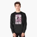 ANIME Boys Sweatshirt – Unisex Casual Concert Pullover for Men & Women with Letter Print