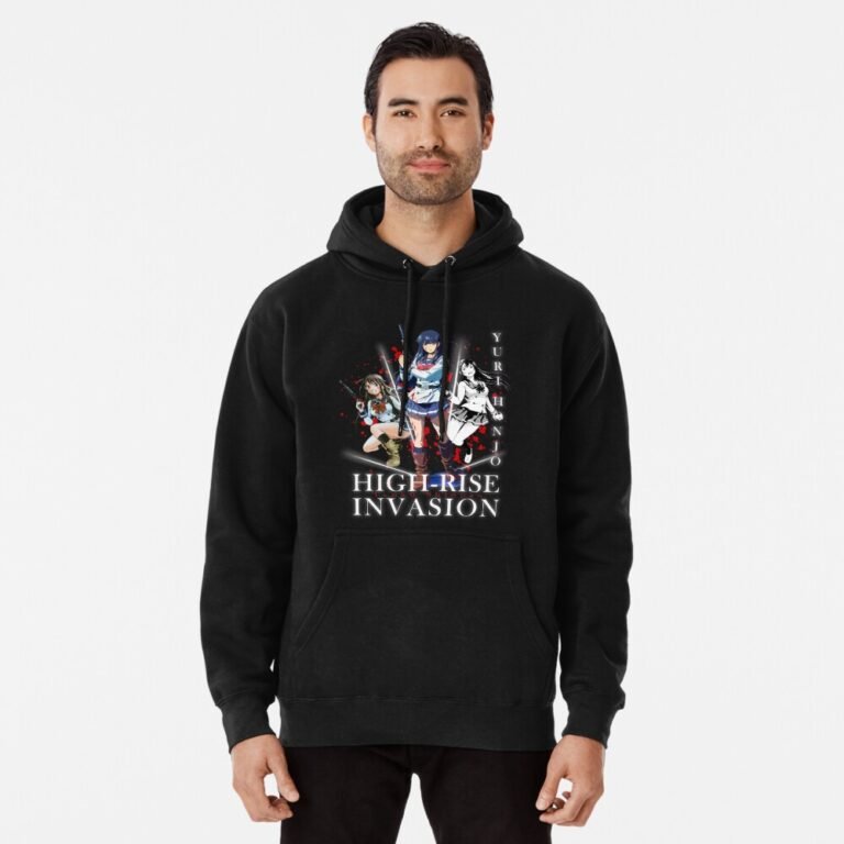 ANIME Boys hoodie – Unisex Casual Concert Pullover for Men & Women with Letter Print