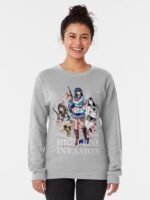 ANIME Boys Sweatshirt – Unisex Casual Concert Pullover for Men & Women with Letter Print