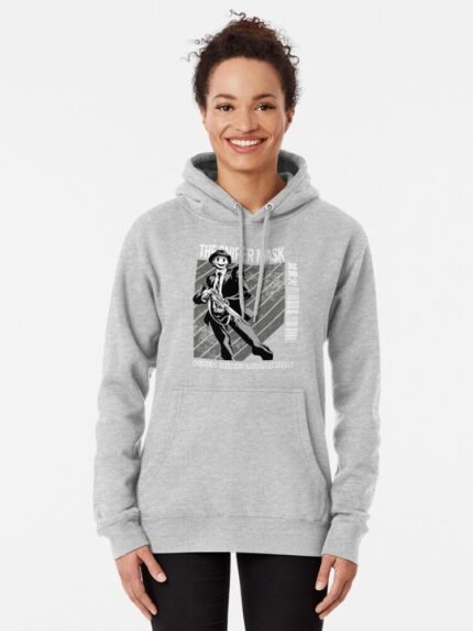 ANIME Boys hoodie – Unisex Casual Concert Pullover for Men & Women with Letter Print