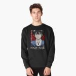 ANIME Boys Sweatshirt – Unisex Casual Concert Pullover for Men & Women with Letter Print