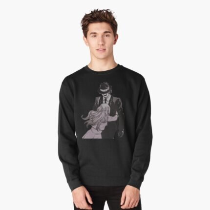 ANIME Boys Sweatshirt – Unisex Casual Concert Pullover for Men & Women with Letter Print