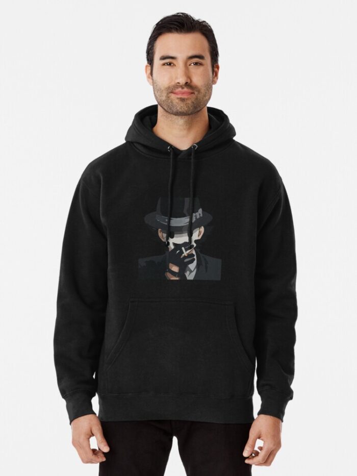 ANIME Boys hoodie – Unisex Casual Concert Pullover for Men & Women with Letter Print