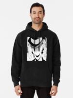 ANIME Boys hoodie – Unisex Casual Concert Pullover for Men & Women with Letter Print
