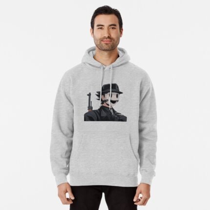 ANIME Boys hoodie – Unisex Casual Concert Pullover for Men & Women with Letter Print