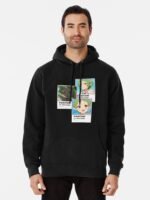 ANIME Boys hoodie – Unisex Casual Concert Pullover for Men & Women with Letter Print