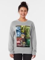 ANIME Boys Sweatshirt – Unisex Casual Concert Pullover for Men & Women with Letter Print