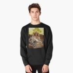 ANIME Boys Sweatshirt – Unisex Casual Concert Pullover for Men & Women with Letter Print