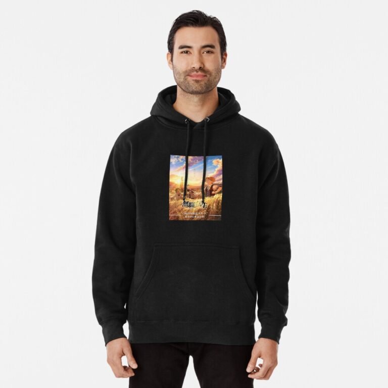 ANIME Boys hoodie – Unisex Casual Concert Pullover for Men & Women with Letter Print