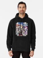 ANIME Boys hoodie – Unisex Casual Concert Pullover for Men & Women with Letter Print