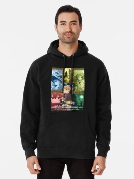 ANIME Boys hoodie – Unisex Casual Concert Pullover for Men & Women with Letter Print