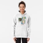 ANIME Boys hoodie – Unisex Casual Concert Pullover for Men & Women with Letter Print