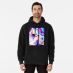 ANIME Boys hoodie – Unisex Casual Concert Pullover for Men & Women with Letter Print