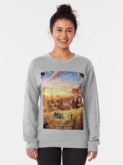 ANIME Boys Sweatshirt – Unisex Casual Concert Pullover for Men & Women with Letter Print