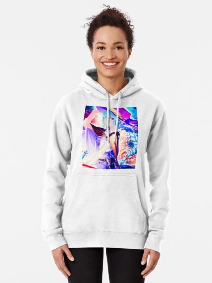 ANIME Boys hoodie – Unisex Casual Concert Pullover for Men & Women with Letter Print