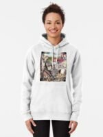 ANIME Boys hoodie – Unisex Casual Concert Pullover for Men & Women with Letter Print