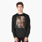 ANIME Boys Sweatshirt – Unisex Casual Concert Pullover for Men & Women with Letter Print