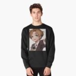 ANIME Boys Sweatshirt – Unisex Casual Concert Pullover for Men & Women with Letter Print
