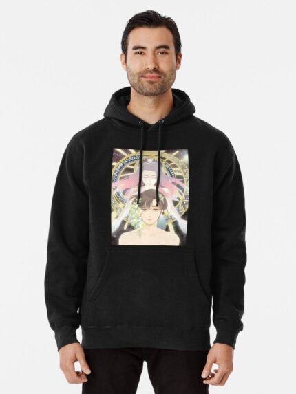 ANIME Boys hoodie – Unisex Casual Concert Pullover for Men & Women with Letter Print