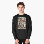 ANIME Boys Sweatshirt – Unisex Casual Concert Pullover for Men & Women with Letter Print